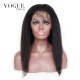 360 Lace frontal Wig Kinky Straight Human Virgin Hair,150 Density Human Hair Wigs For Black Women
